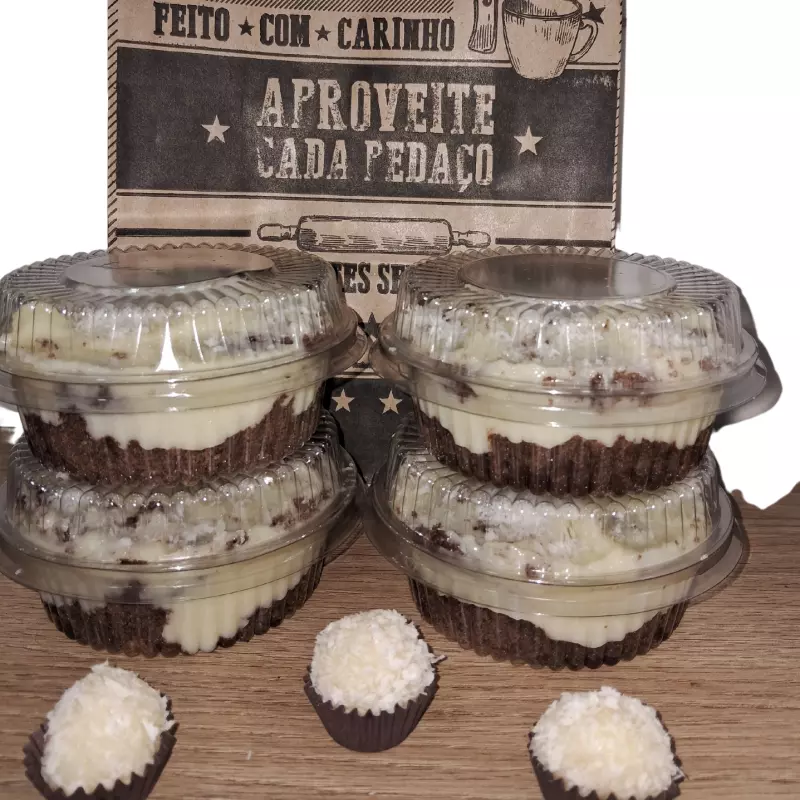 Bolo de pote Prestígio