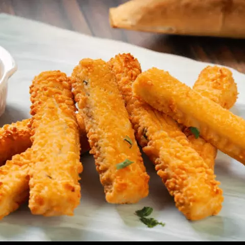 Dedos de queso + Papas
