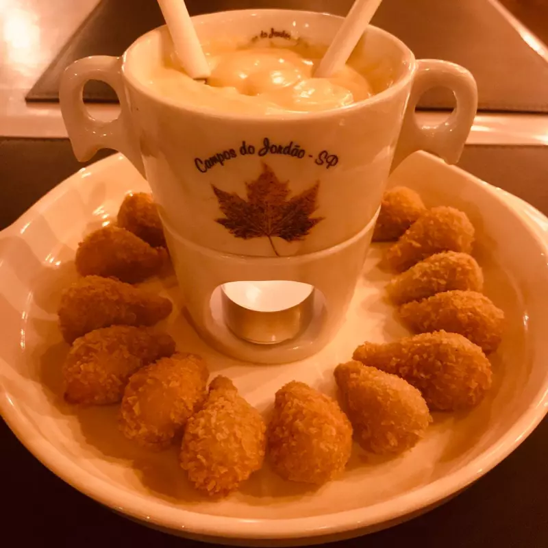 Fondue de coxinha individual