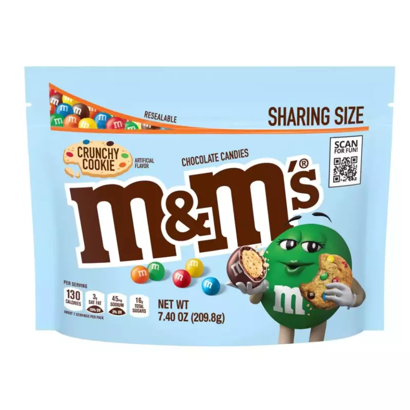 M&M crunchy cookie