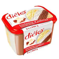SORVETE DIÊLO QUATRO SABORES 2L