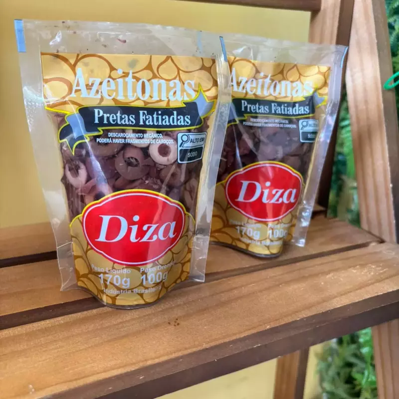 AZEITONA PRETA DIZA FATIADA