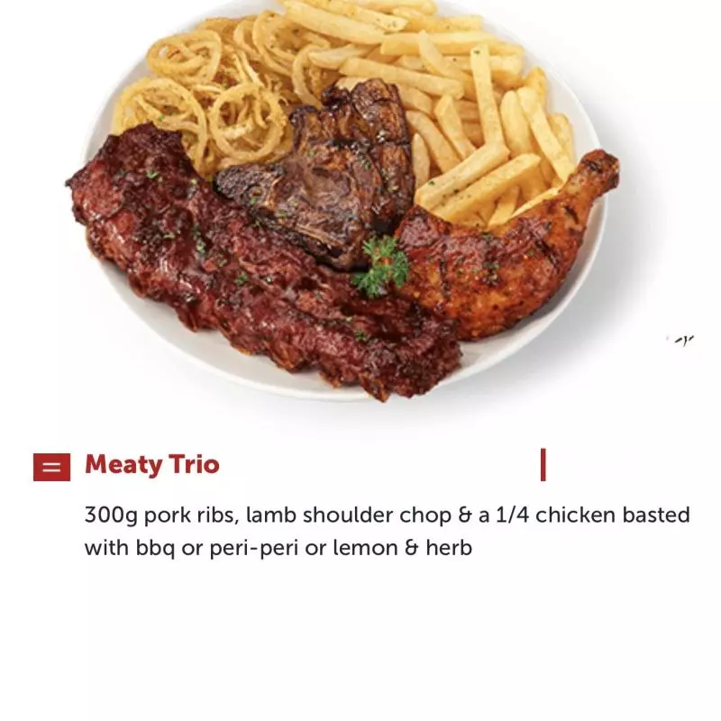 Meaty trio