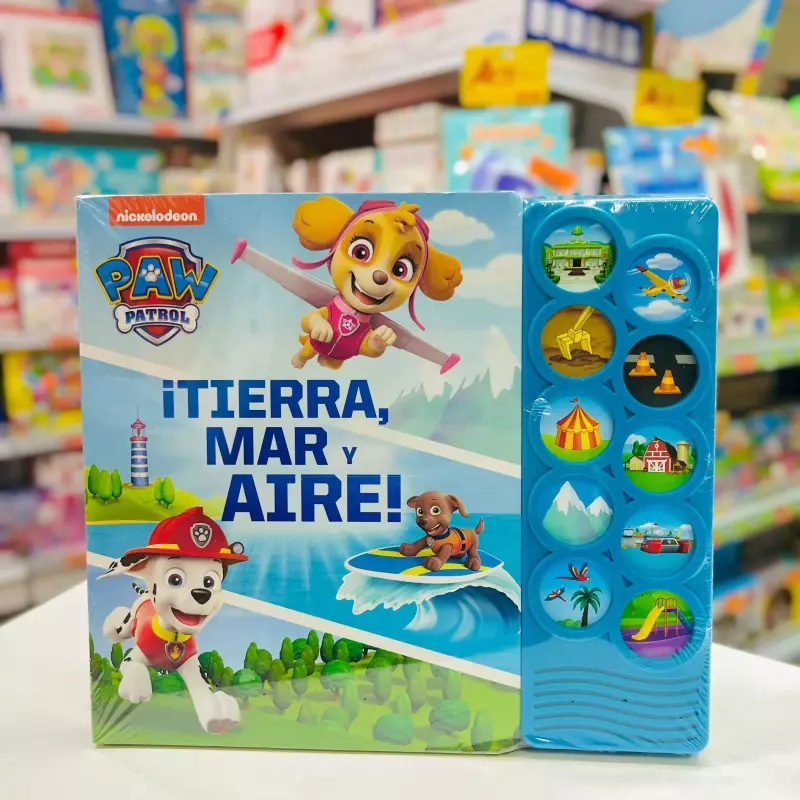 PAW PATROL ¡TIERRA, MAR Y AIRE!