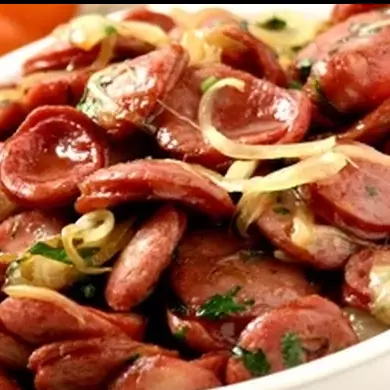 LINGUIÇA CALABRESA ACEBOLADA 400gr