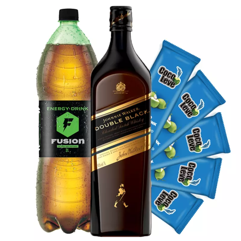 Combo Whisky Double Black 1 Litro
