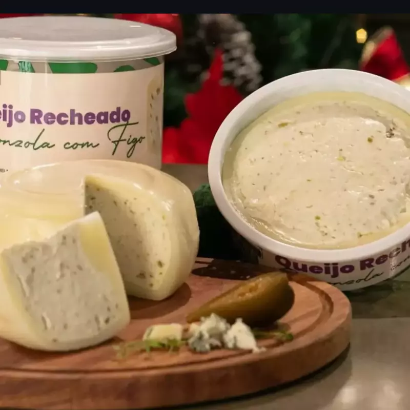 Mussarela Reche Gorgonzola com Figo