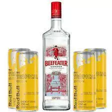 BEEFEATER + 4 RED BULL