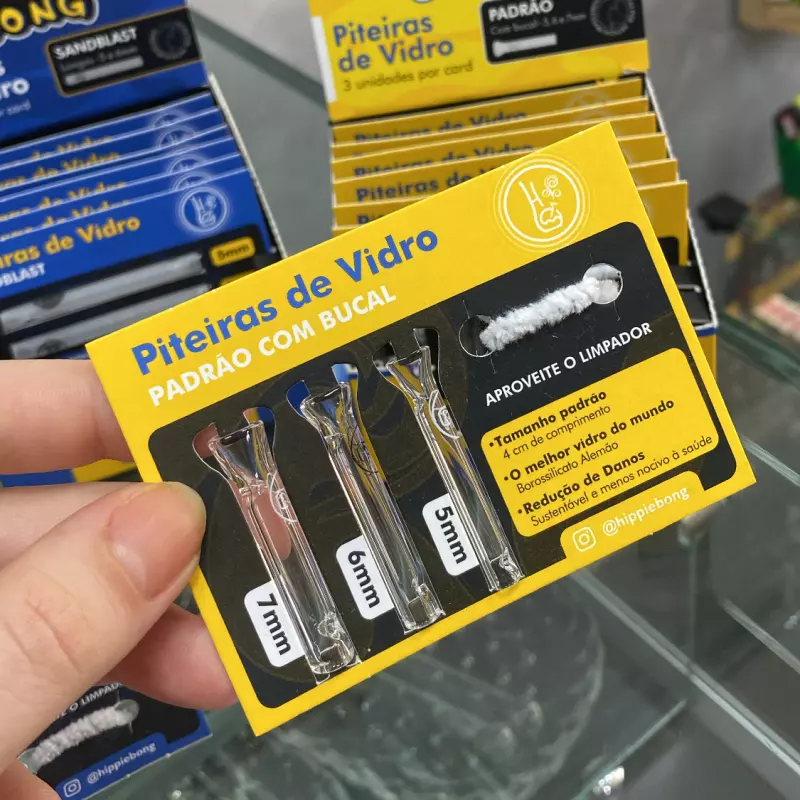 Card c/ 3 tips Hippie Bong padrão