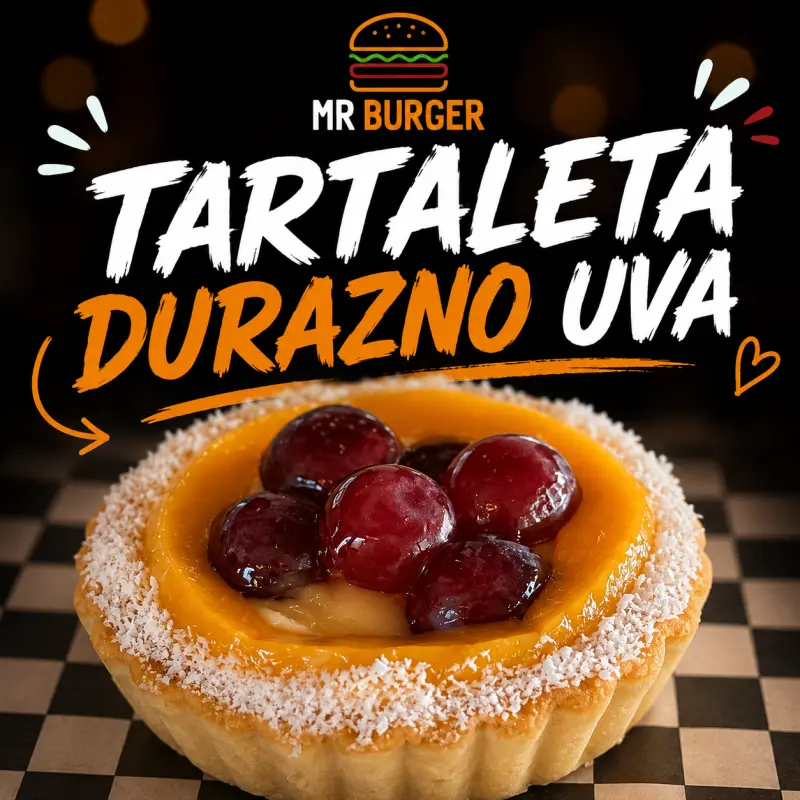 Tartaleta Durazno Uva