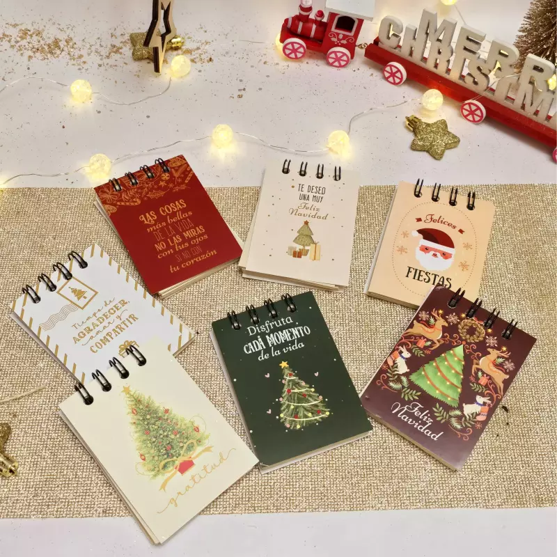 Libreta Mini Navidad