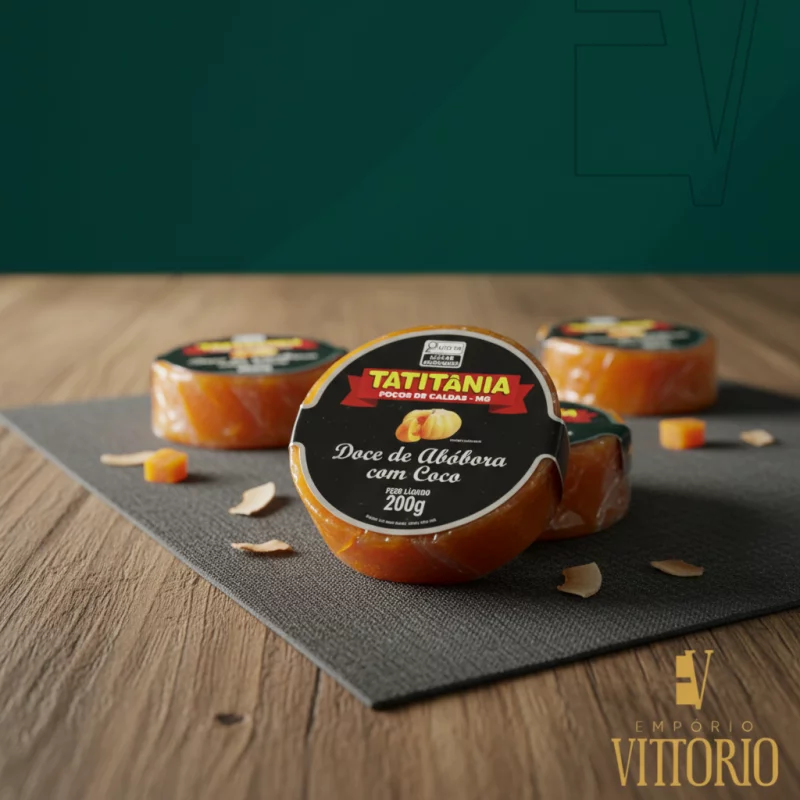 DOCE DE ABÓBORA C/ CÔCO TABLETE 200g