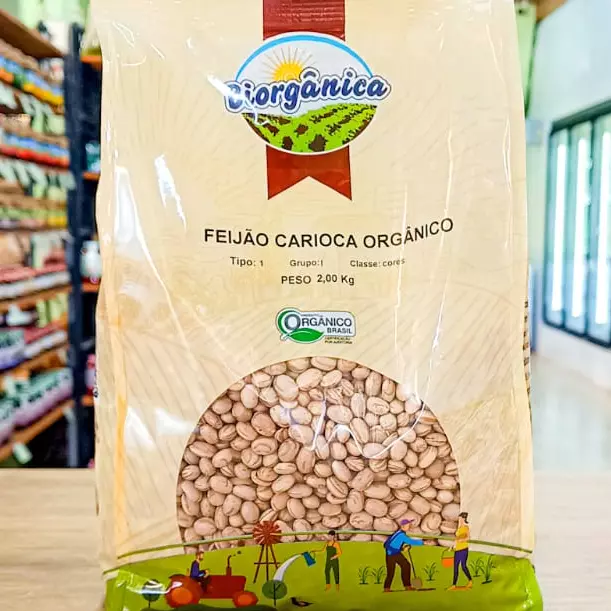 FEIJÃO CARIOCA ORG. 2kg