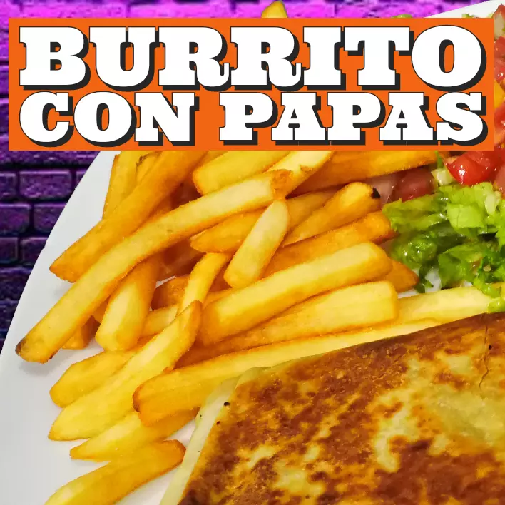 Burrito con Papas