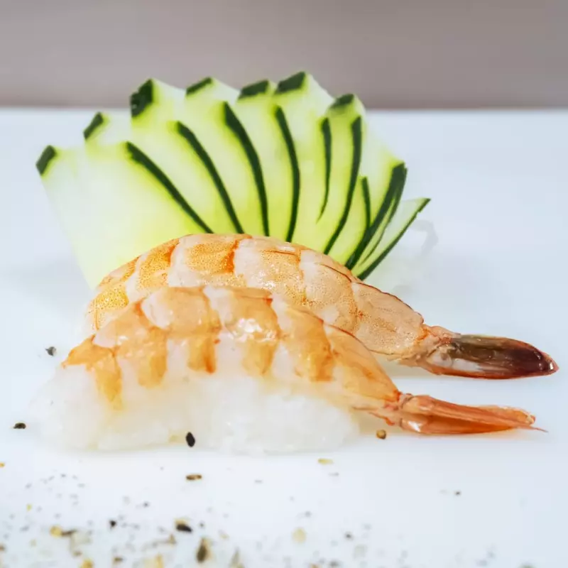 Sushi de Camarão ( 2 peças )