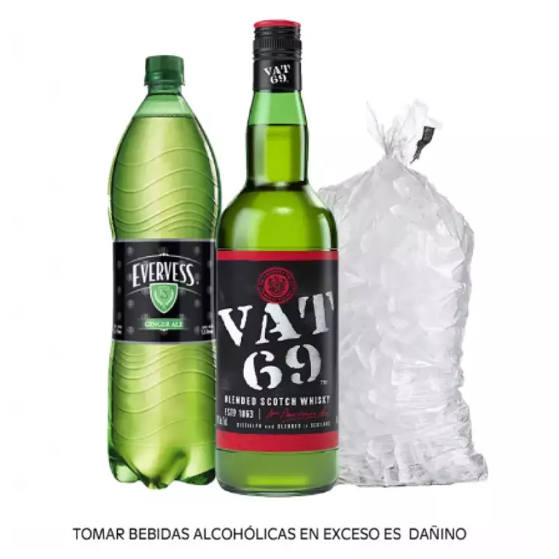 Pack VAT 69 TAPA ROJA  700ML