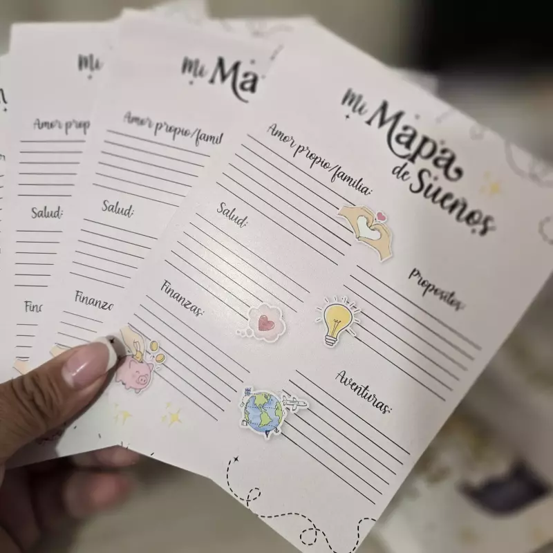 Tarjeta mapa sueños