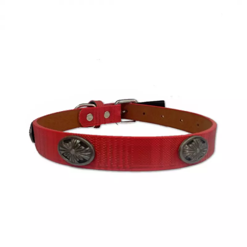 Collar cuero Vintage