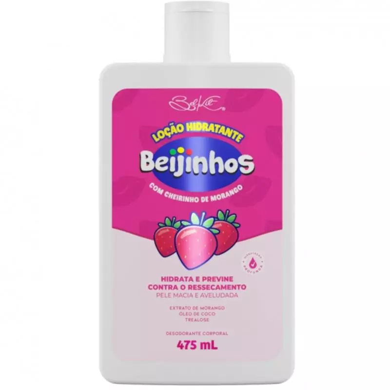 HIDRATANTE BEIJINHOS MORANGO 475ML