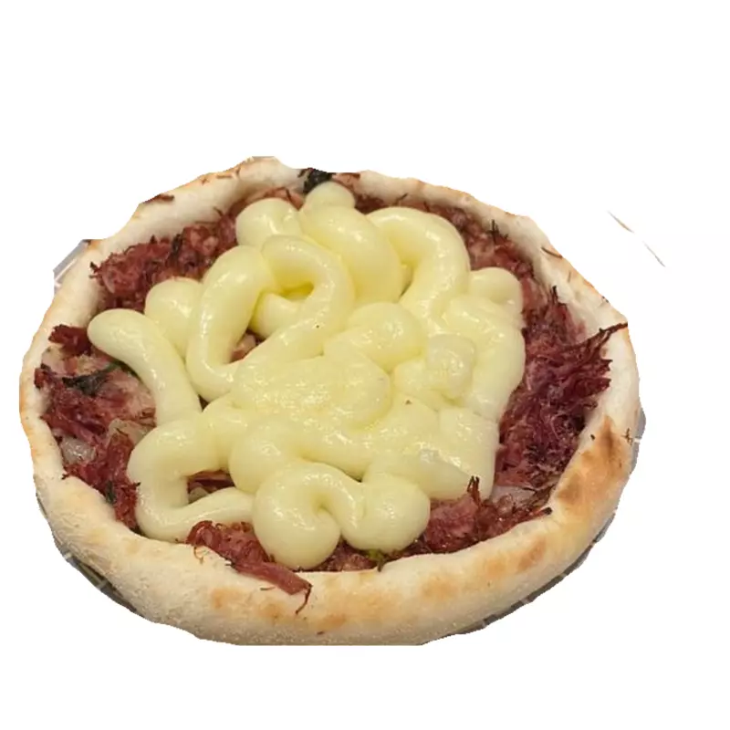 ESFIHA CARNE SECA COM CATUPIRY