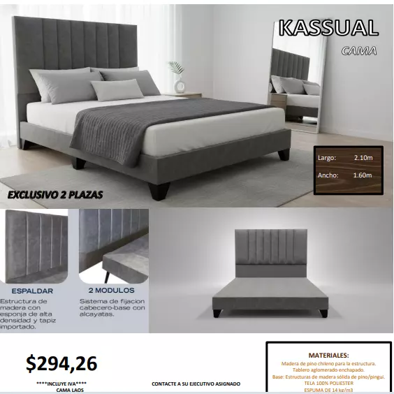 KASSUAL CAMA