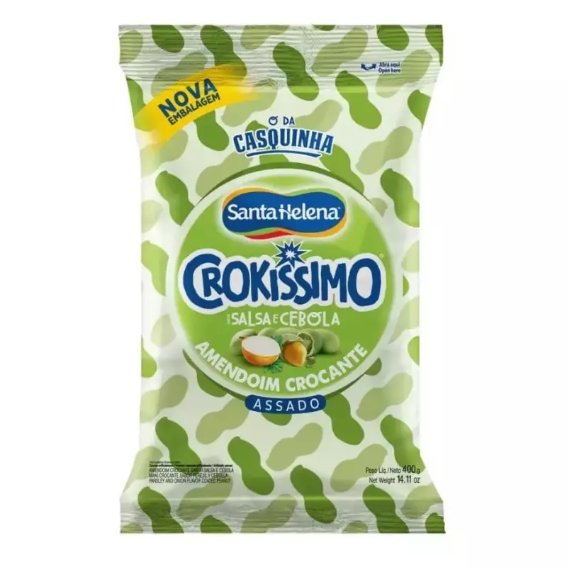 Amendoim Crok. Cebola e Salsa 400g