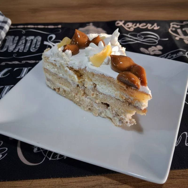 Torta del Dia, porción