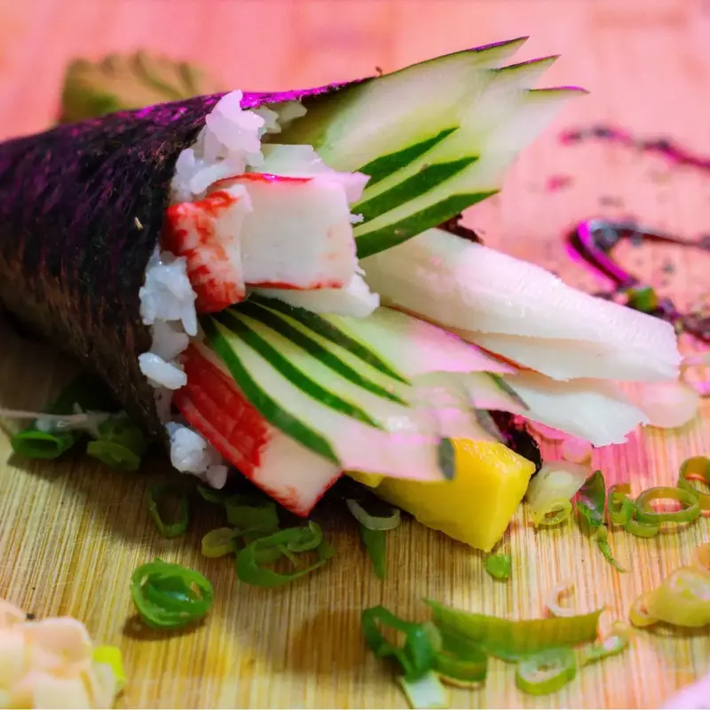 Temaki Califórnia Roll