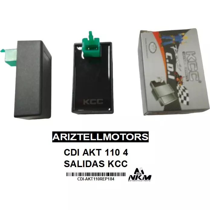 CDI AKT 110 4 SALIDAS KCC