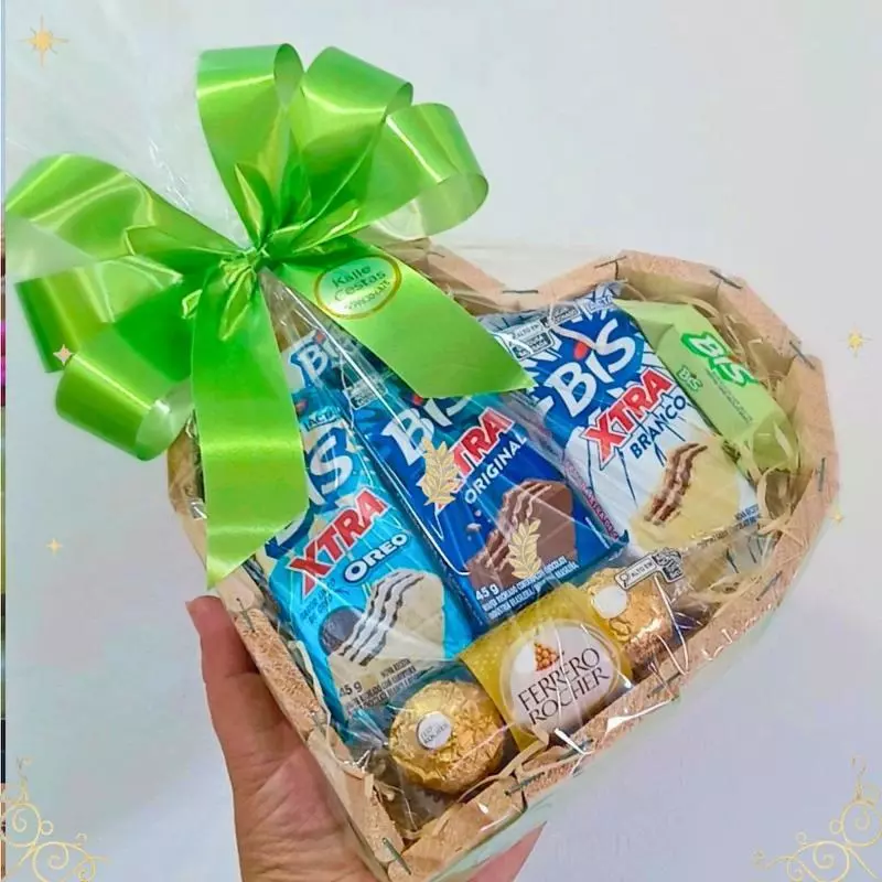 Coração Premium Doçura Bis & Ferrero