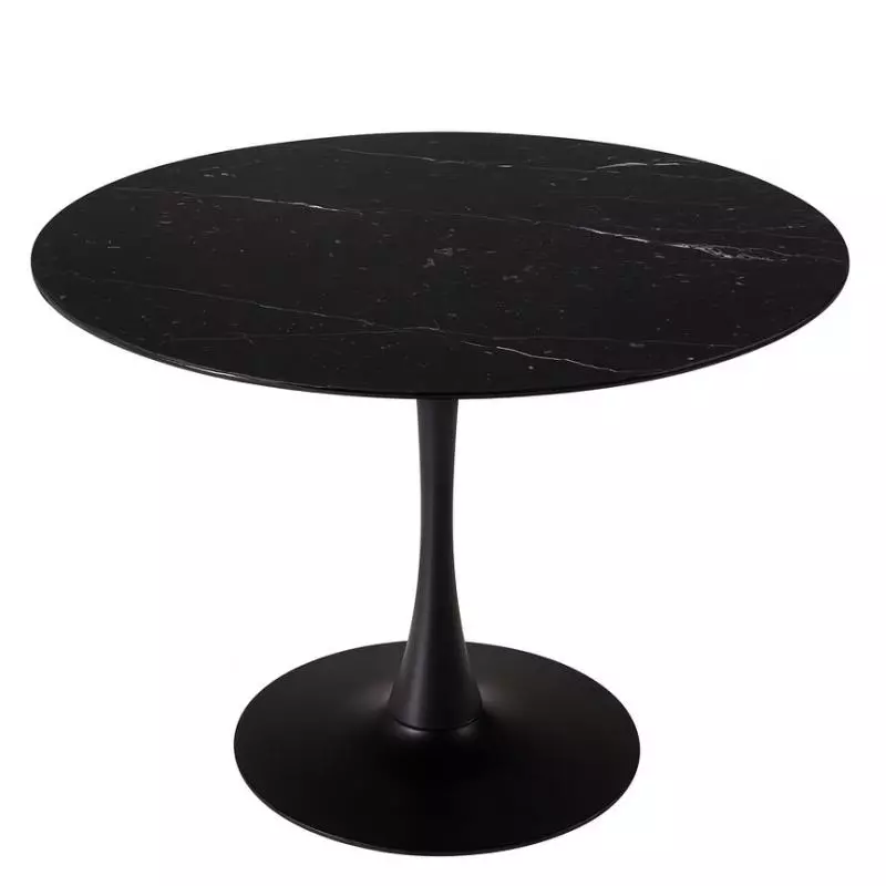 Mesa Tulip 120cm madera simil marmol