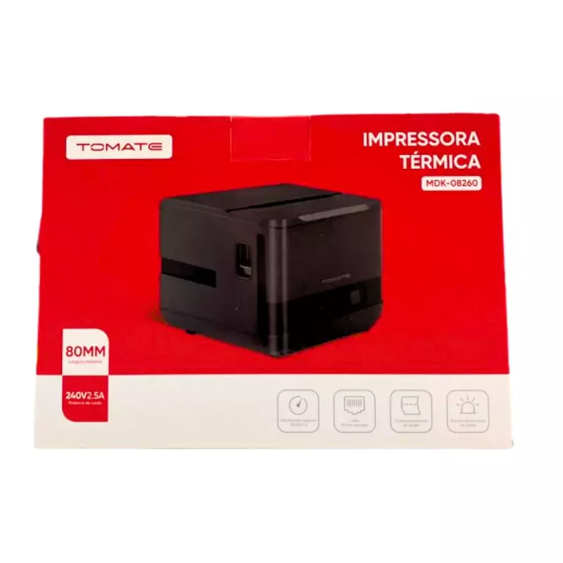 IMPRESSORA TERMICA TOMATE MDK-08260