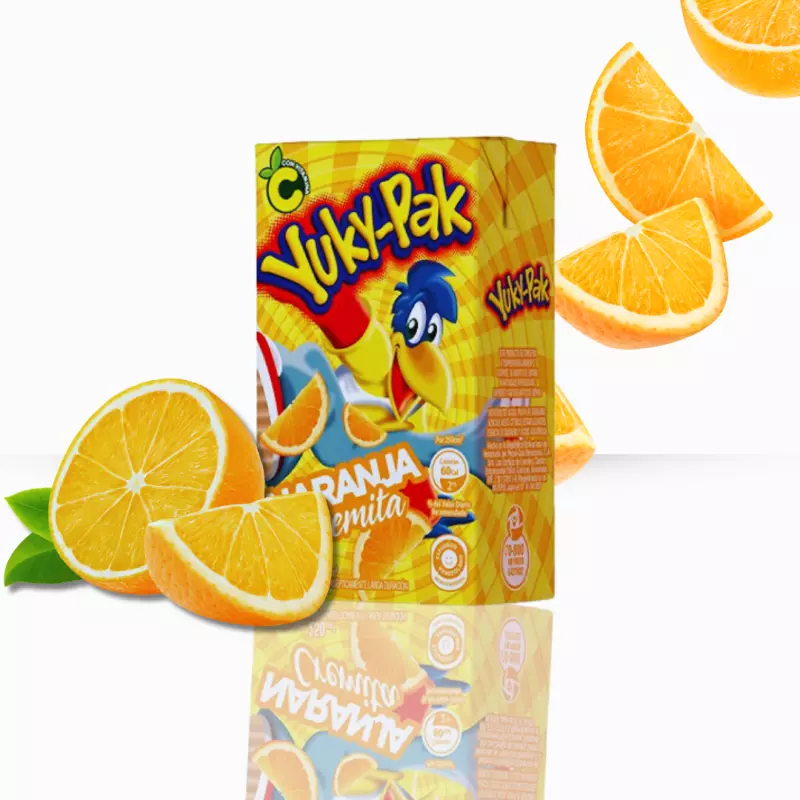 JUGO YUKY PAK DE NARANJA 250ML