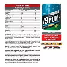 PRÉ TREINO V9 PUMP 300G-SHARK PRO