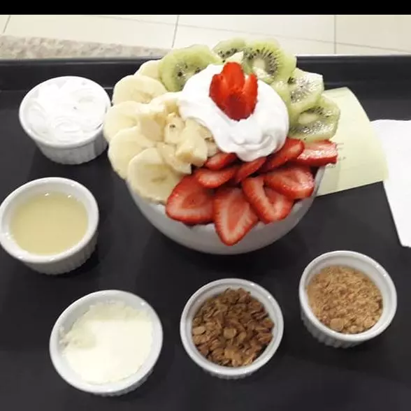 Monte seu Açaí na tigela