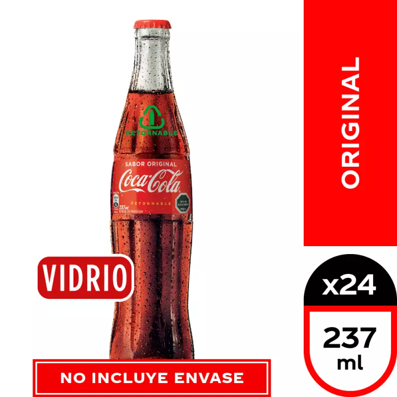 Coca Cola Vidrio 350 cc