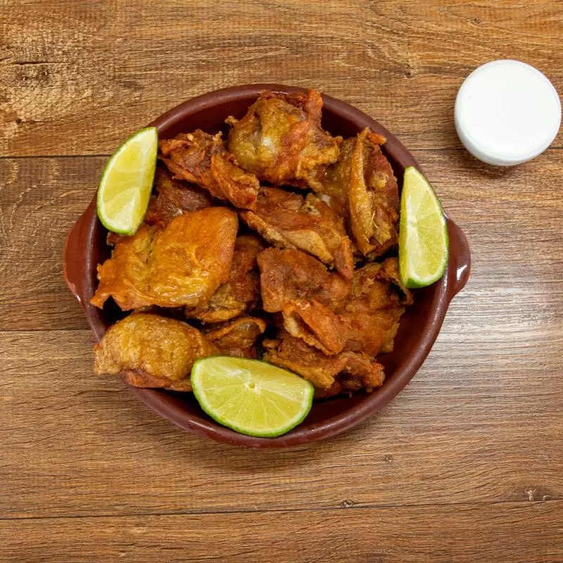 Frango a passarinho