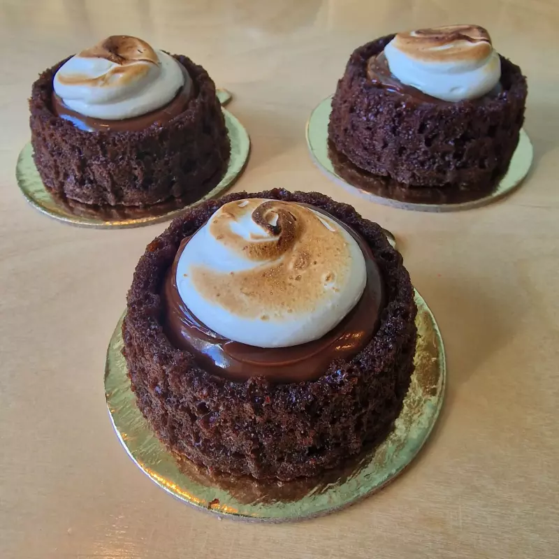 Chocolate with Coffee and Meringue