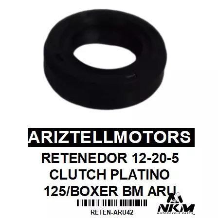 RETENEDOR 12-20-5 CLUTCH PLATINO 125