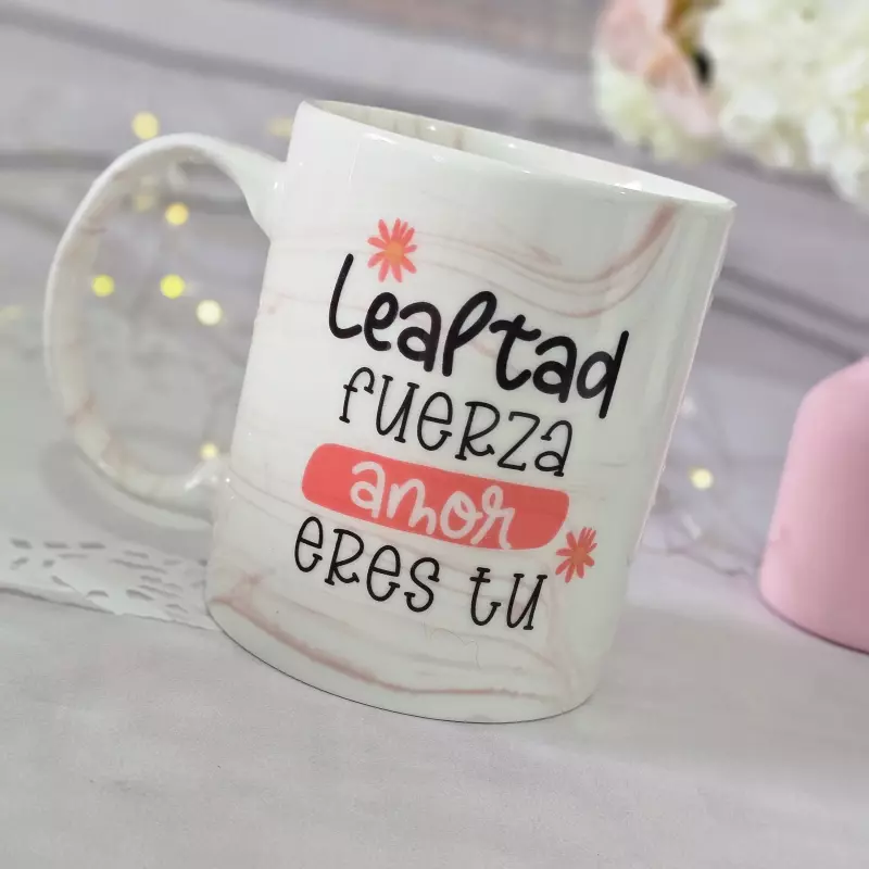 Mug Marmol 11 onz mujer