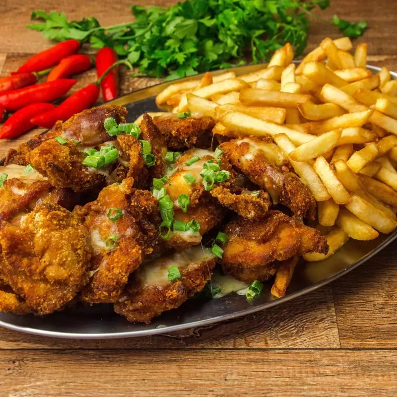 Frango e Fritas