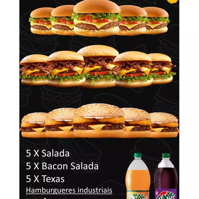 15 LANCHES INDUSTRIAIS