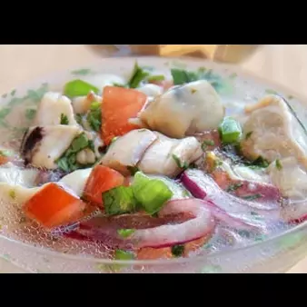 Ceviche de Ostiones Speechlees