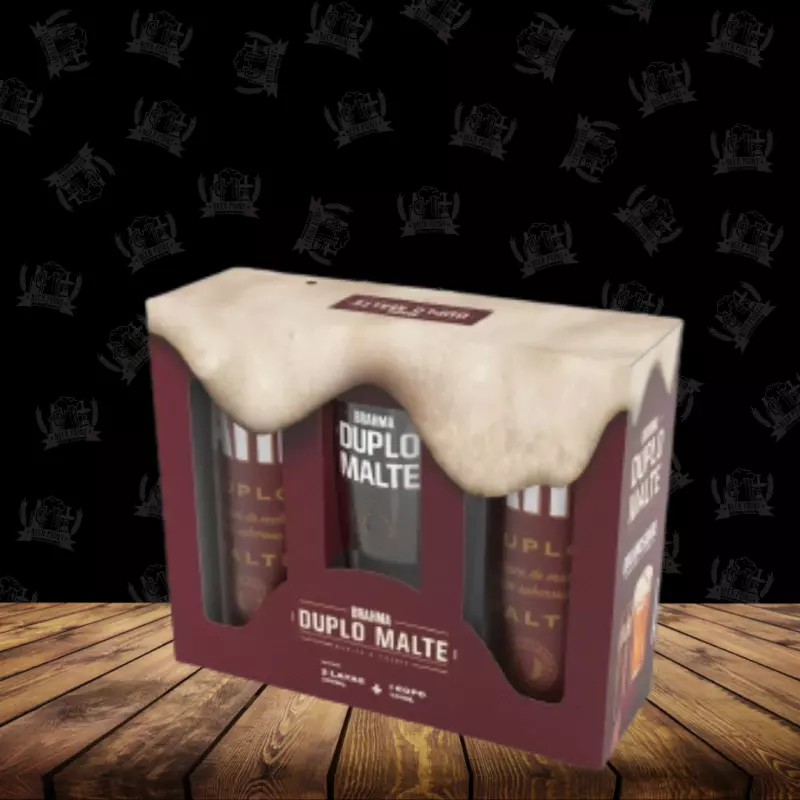 Kit Cerveja Brahma Duplo Malte
