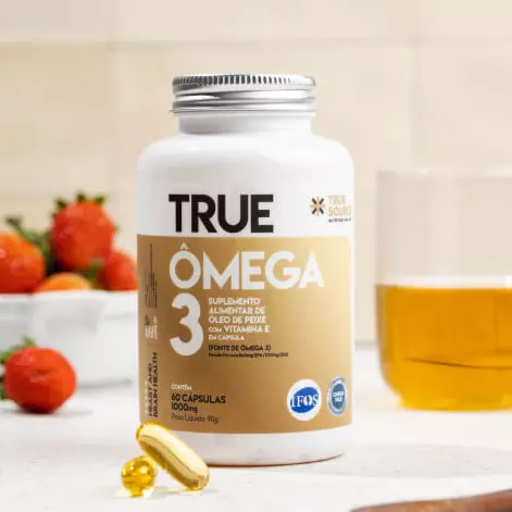 Ômega 3 com Vitamina E 60 Cápsulas