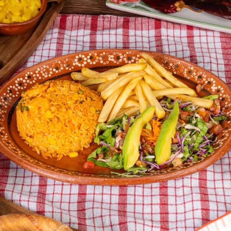 Arroz con Camarones