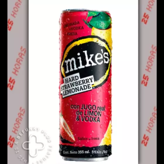 Mikes Hard Fresa - Lata 355 Ml