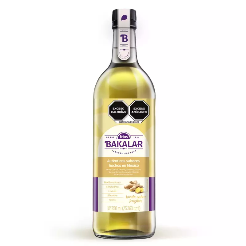 Jarabe Jengibre 750ml -Bakalar frios