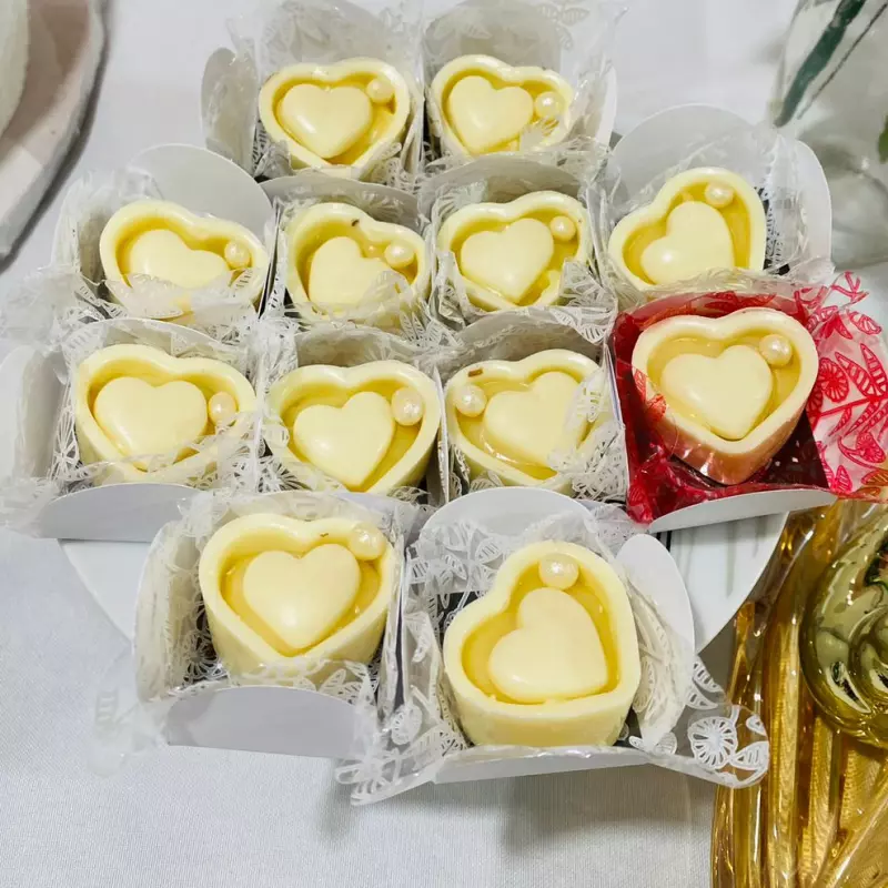 Coração Duplo com Pérola