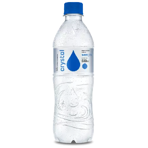 agua crystal sem gas 500ml